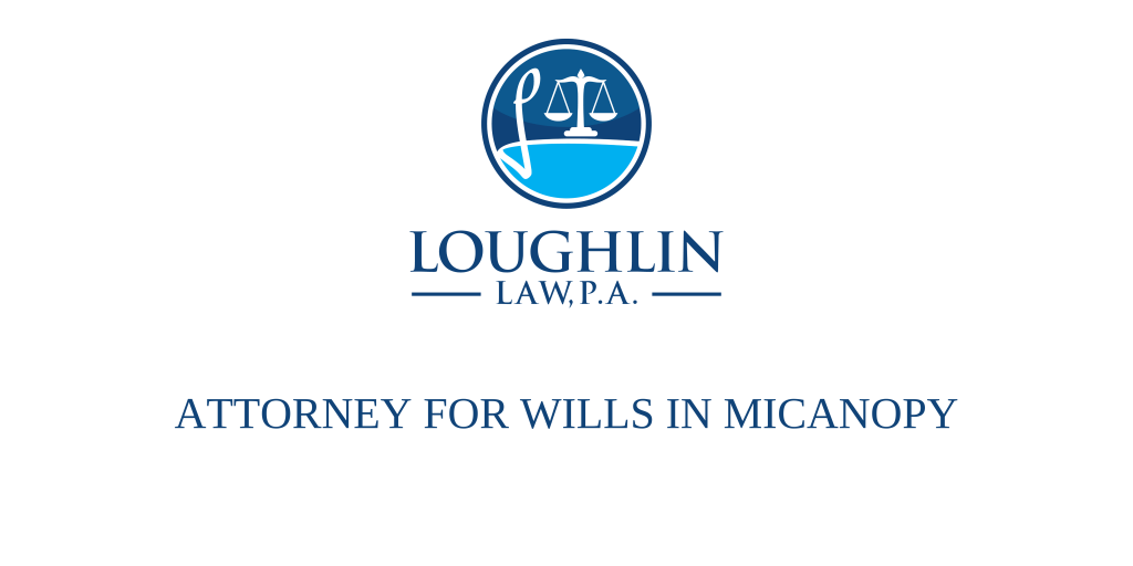 ATTORNEY FOR WILLS IN Micanopy