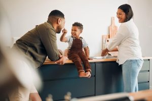 A family with a minor child who may receive inheritance money.